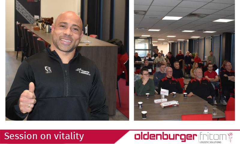 Personal leadership training on vitality at Oldenburger|Fritom.