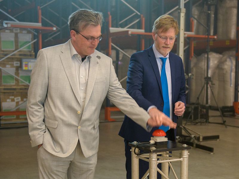 Breeam Project Leader Albert Medendorp (L) And Arnold De Jong Ceo Fritom Group