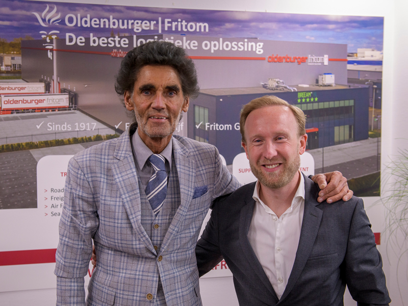 Ceo Rene Dale (L) And Raymond Mens